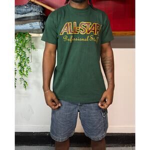Dark Green Vintage All Star Tee